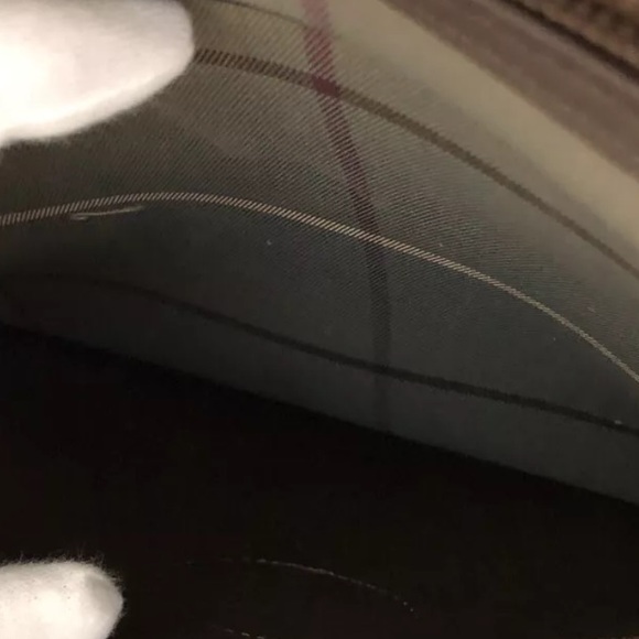 Burberrys Crossbody Shoulder Bag in Logo Check Canvas Authentic Vintage - Picture 11 of 11